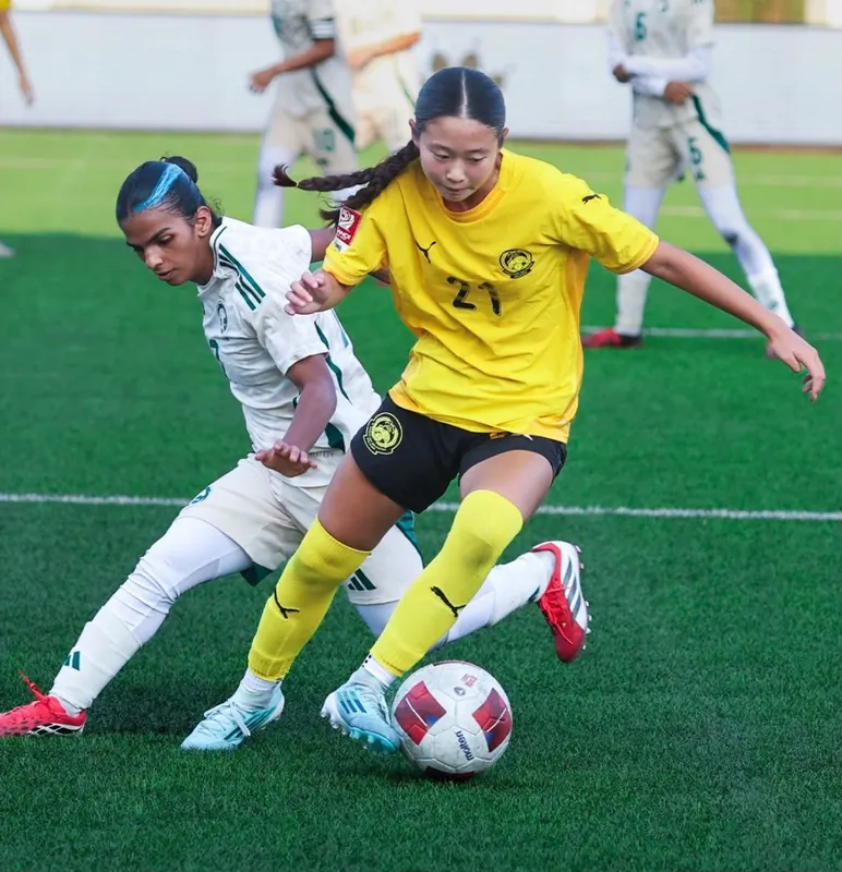 Lim You in action against Saudi Arabia