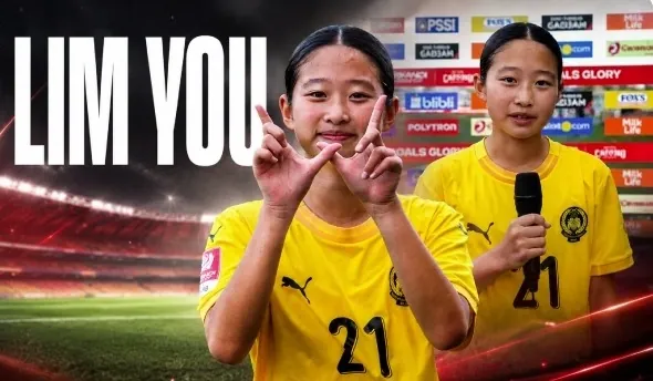 Lim You graphic with Malaysia flag
